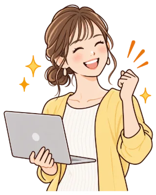 はじめてのお仕事イラスト